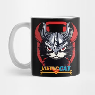 Funny viking cat Mug